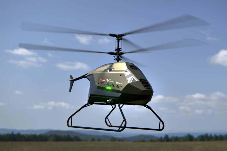 Empresas britânicas lideram o caminho para drones de suporte de helicópteros Apache